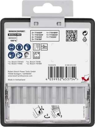 Bosch PRO Hout- en Metaalset 100 mm 10-delig.