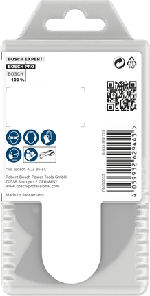 Bosch PRO ACZ 85 EIB segmentzaagblad 85 mm 10 stuks.