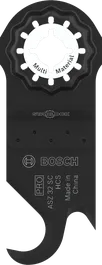 Bosch PRO ASZ 32 SC multitool-blad voor meerdere materialen.