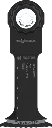 Bosch PRO MAII 52 APB multitool-lemmet met 52 mm breedte.