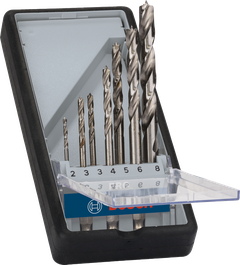 Bosch PRO Hout HSS Brad Point Boorset 7-delig.