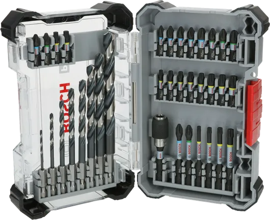 Bosch PRO Impact Metal Set, diverse boor- en schroevendraaierbits.