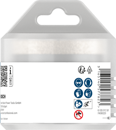 Bosch PRO Keramische droogboorkroon 67×35×14 mm.