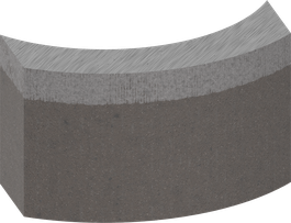 Bosch PRO Boorkern nat segment, 28 x 10 mm.