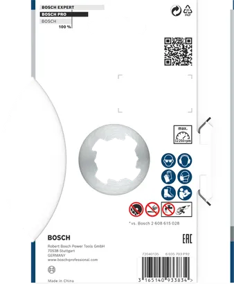 Bosch PRO Multi Material Diamantschijf X-Lock 125 mm.