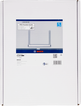 Bosch parallelgeleider accessoire verpakking.
