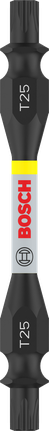 Bosch PRO Dubbele slagbit T25 65 mm.