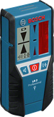 Bosch LR 2 laserontvanger voor nauwkeurige niveaudetectie.
