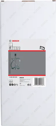 Bosch turbomixerpeddel voor het mengen van dikke materialen.