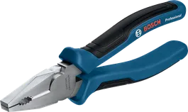 Bosch universele tang met ergonomische blauwe handgreep.