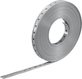 Bosch PRO FMS-19 metalen band op rol met gaten, 10 m.