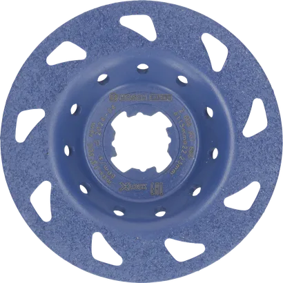 Bosch EXPERT Multi Material Hardmetalen Slijpkop Fijne, vlakke schijf 115 mm.