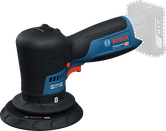 Bosch GPX 12V-125 accupolijstmachine met borstelloze motor.