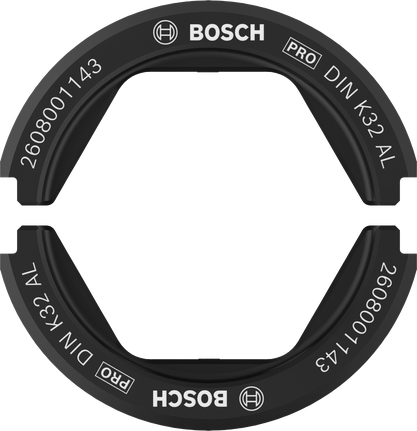 Bosch PRO Krimpprofiel DIN K32 AL 240 mm² voor aluminium.