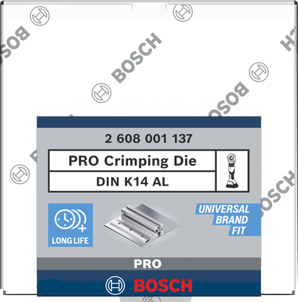Bosch PRO krimpmatrijs DIN K14 AL.