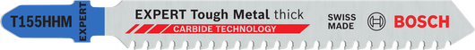 EXPERT Tough Metal Thick T155HHM decoupeerzaagblad