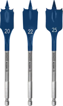 Bosch EXPERT Self Cut Speed Spadeboorset 20/22/25 mm.