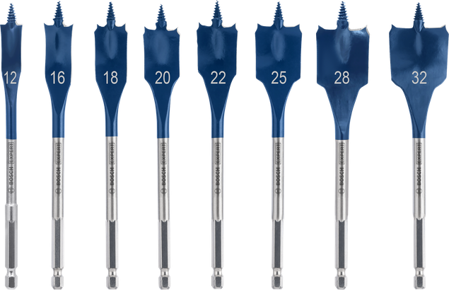 Bosch EXPERT Self Cut Speed Spadeboorset 8-delig.