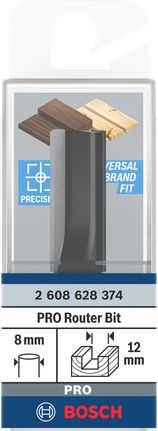 Bosch PRO frees rechte frees 12×31,5 mm.