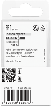 Bosch PRO freesbit 8 mm.