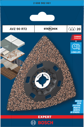 Bosch EXPERT AVZ 90 RT2 schuurplateau 90 mm.