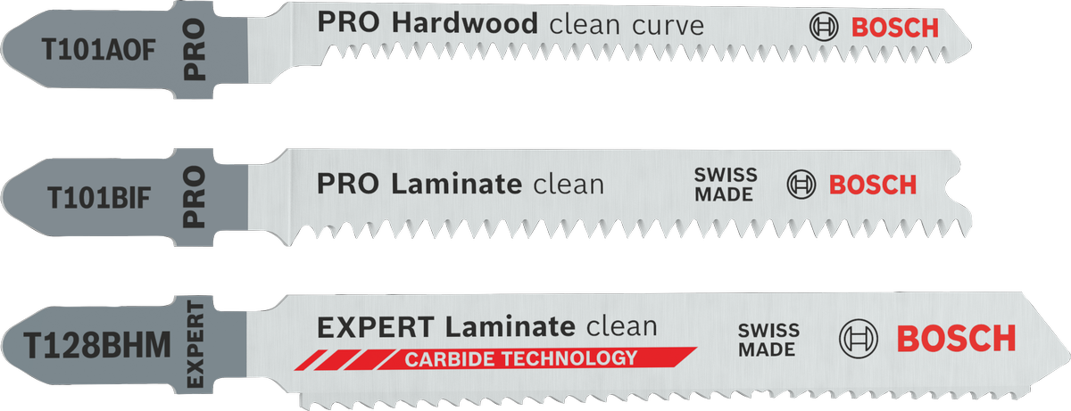 Bosch PRO Laminaatset 15-delige decoupeerzaagbladen.