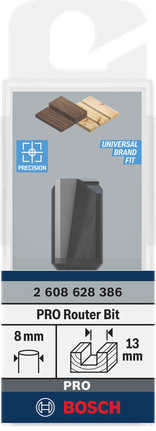 Bosch PRO freesbit 13×19,6 mm.