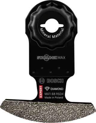 Bosch EXPERT MATI 68 RSD4 diamanthoekzaagblad voor minerale materialen.