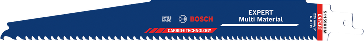 Bosch EXPERT Multi Material S1159XHM zaagblad met progressieve tanden.