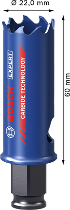 Bosch EXPERT Multi Material 22x60 mm gatenzaag.