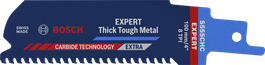 Bosch EXPERT Thick Tough Metal S 555 CHC zaagblad voor dik metaal.