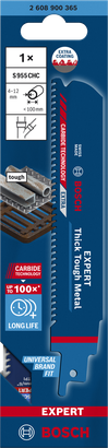 Bosch EXPERT Thick Tough Metal S 955 CHC zaagblad.
