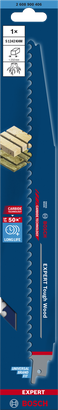 Bosch EXPERT Tough Wood S 1242 KHM reciprozaagblad.