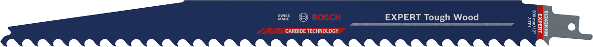 Bosch EXPERT Tough Wood reciprozaagblad 300mm.