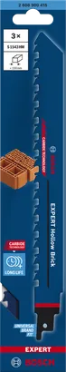 Bosch EXPERT Hollow Brick S 1543 HM zaagblad 3-pack.