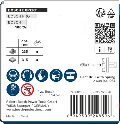 Bosch Expert Plaatmetaal Gatenzaag 51 x 5 mm.