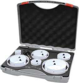 Bosch Multi Material Schroefdraadzaagset in koffer.