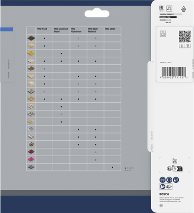 Bosch PRO Steel cirkelzaagblad 203 x 1,8 x 25,4 mm.