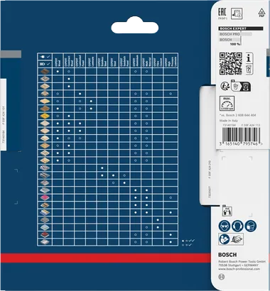 Bosch EXPERT Houtcirkelzaagblad 140 x 1,8/1,3 x 20 mm T24 verpakking.