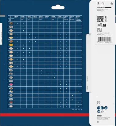 Bosch EXPERT Construct Houtcirkelzaagblad 235 x 2,2/1,6 x 30 mm T30 verpakking.
