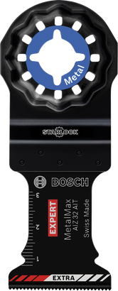 Bosch EXPERT MetalMax AIZ 32 AIT hardmetalen multitoolblad.