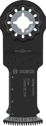 Bosch Starlock houtzaagblad AIZ 32 BSPC, 32x50 mm.