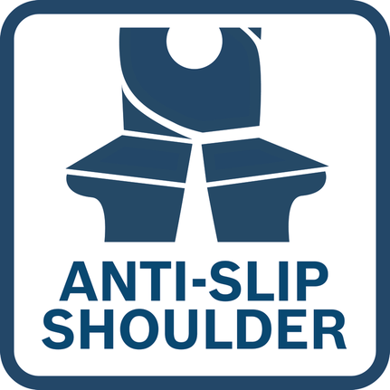 Antislip schouder.