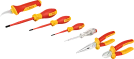 Bosch VDE Handgereedschapset, 7-delig geïsoleerd.