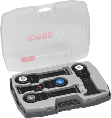 Bosch Heavy Duty Set 4 stuks oscillerende gereedschapsbladen.