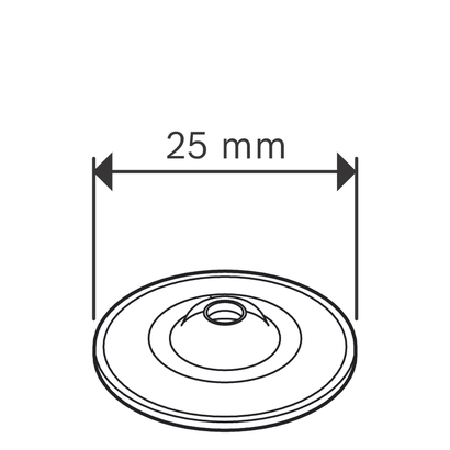 PRO FMW-25 universele metalen ring