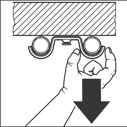 Kabelgreepbelastingstest.