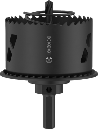 Bosch hout- en gipsplaatgatzaag met verzinkboor, diameter 68 mm.