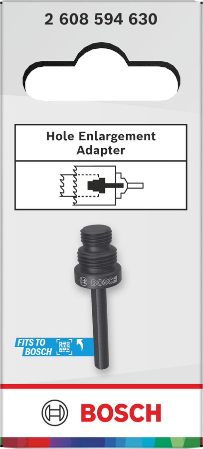 Adapter voor het vergroten van gaten