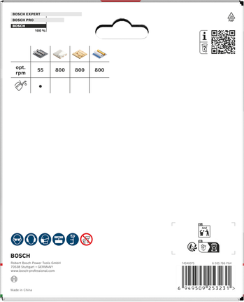 Bosch Multi Material Schroefdraadzaag 152 x 40 mm verpakking.